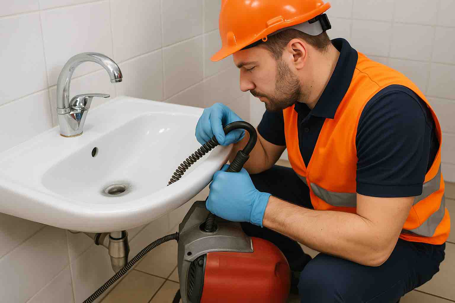 Abfluss reinigen vom Profi