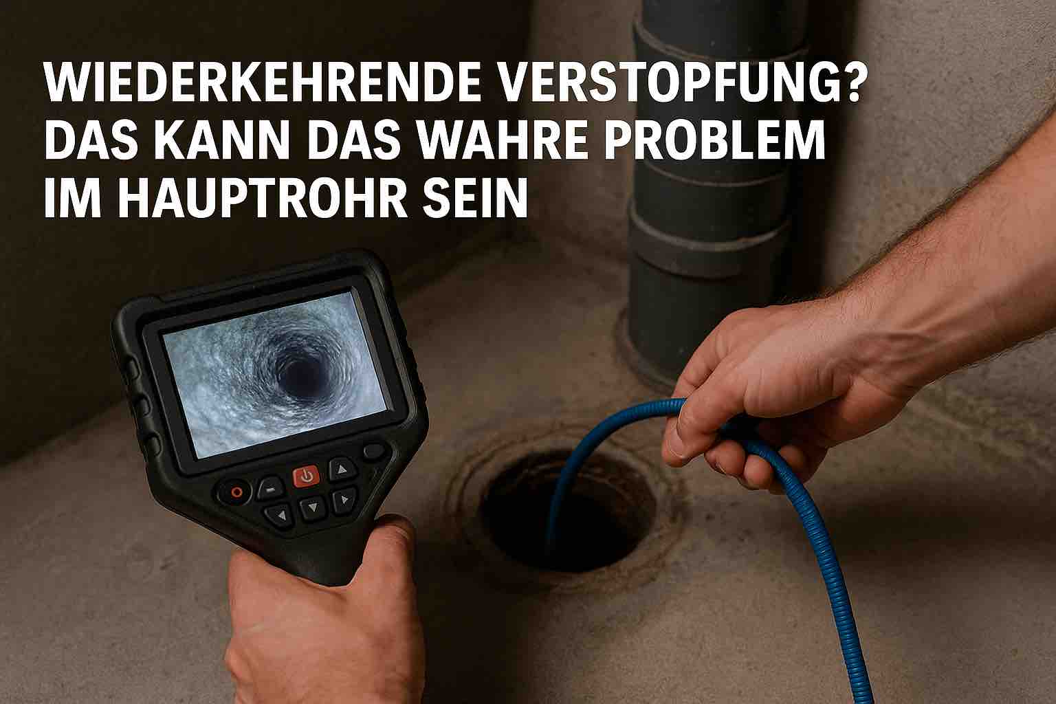 Wiederkehrende Verstopfung im Abfluss?